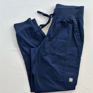 Butter Soft women’s Dark Blue nursing scrub pants.